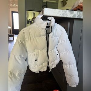 White pretty little thing puffer